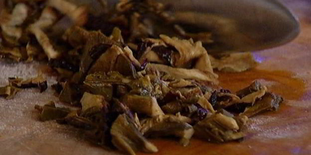 тарты с грибами и тимьяном