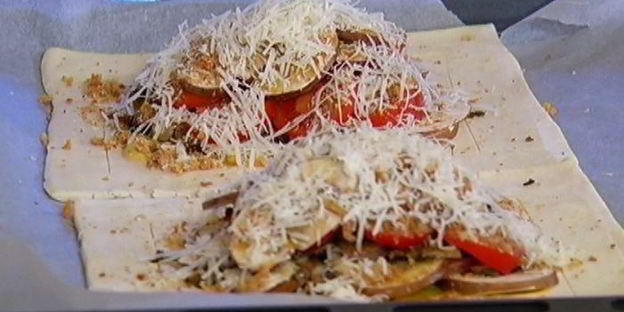 тарты с грибами и тимьяном