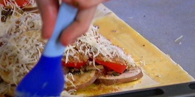 тарты с грибами и тимьяном