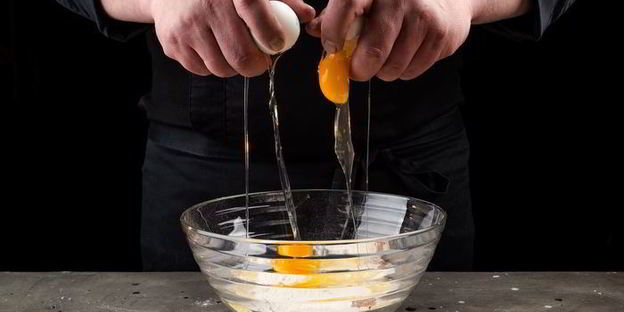 творожный тарт с малиной