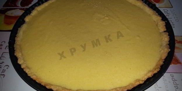 тыквенный французский тарт с тыквой