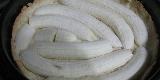 восхитительный банановый тарт с карамелью