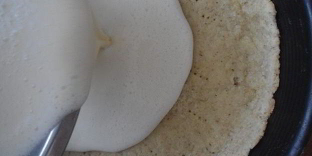 яблочный тарт с ванильным кремом