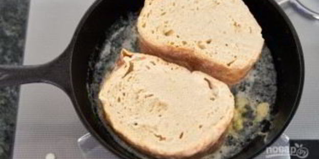 французские тосты к завтраку