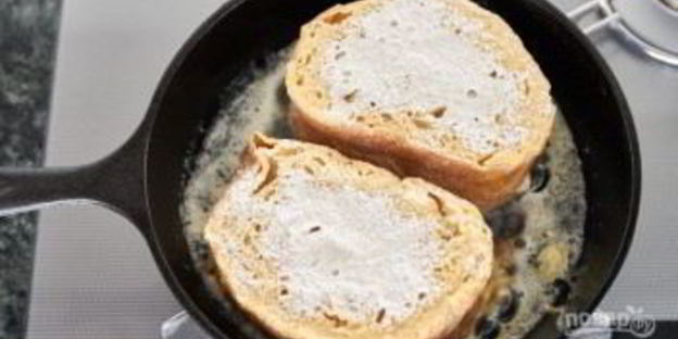 французские тосты к завтраку