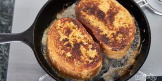 французские тосты к завтраку