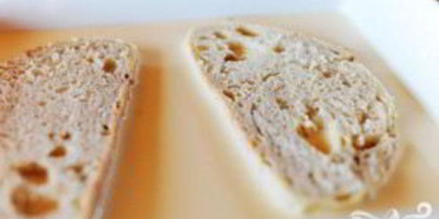 французские тосты с ягодным маслом