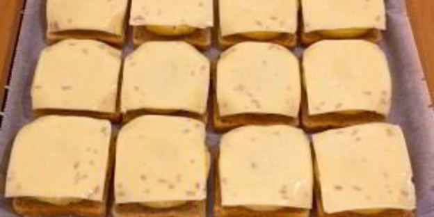 гавайские тостики