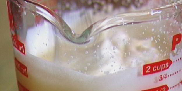 коричные тосты с нектаринами на гриле