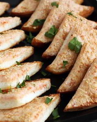 Креветочные тосты