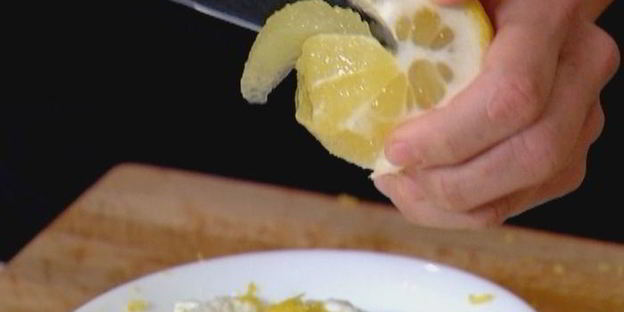 лимонный творожок на тосте