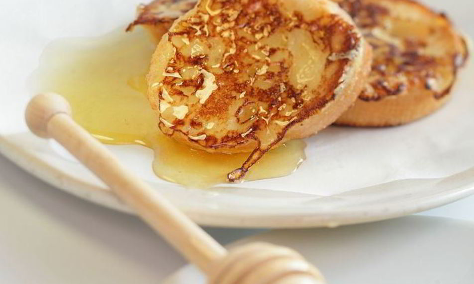 Рецепт сладких тостов