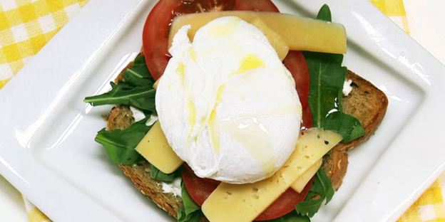 тост с яйцом пашот