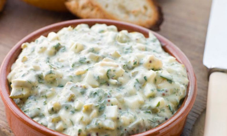 Рецепт тостов из багета с соусом грибич