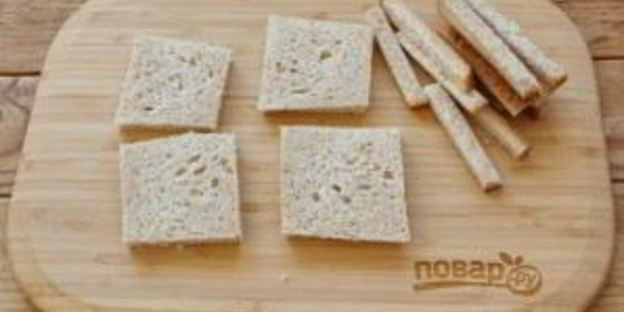 тосты карбонара