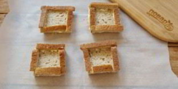 тосты карбонара