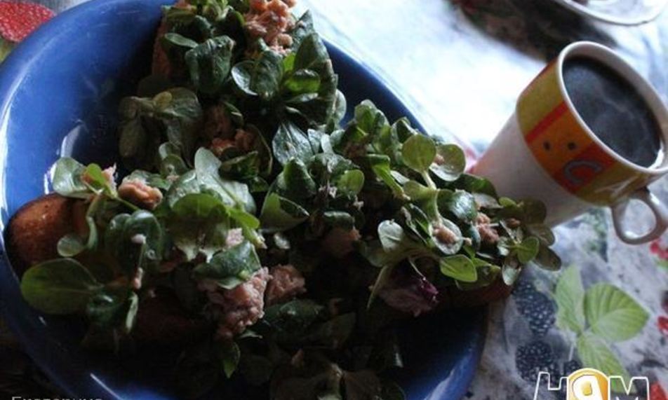 Рецепт тостов морской бриз