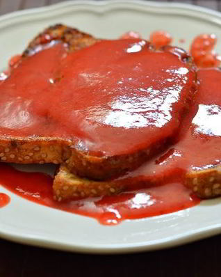 Тосты на сковороде