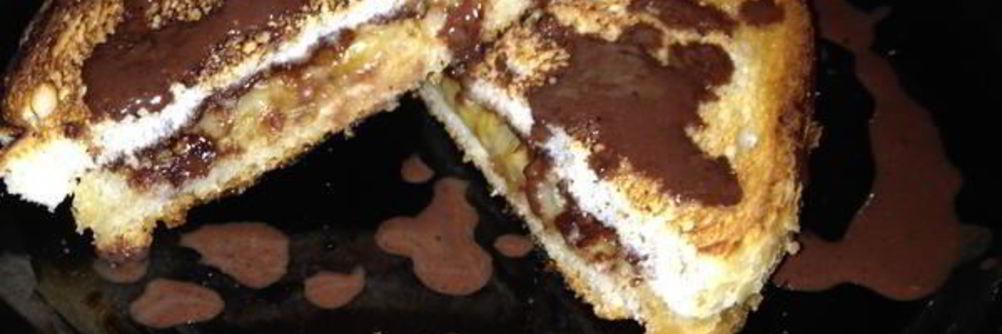 Тосты с бананами