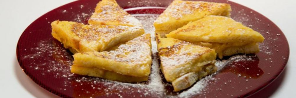 Тосты с бананом и сыром