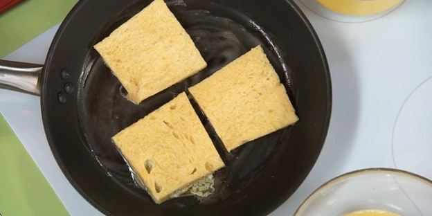 тосты с бананом и сыром