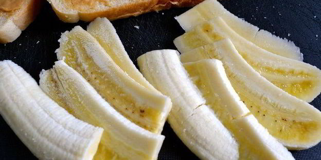 тосты с бананом