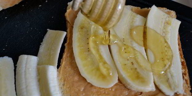 тосты с бананом