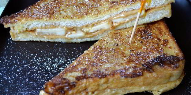 тосты с бананом