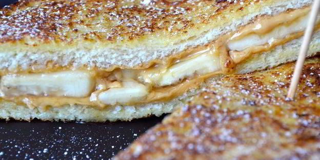 тосты с бананом