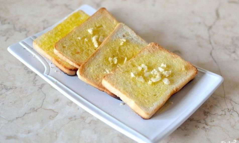 Рецепт тостов с чесноком