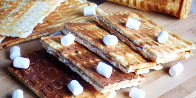 тосты с маршмеллоу
