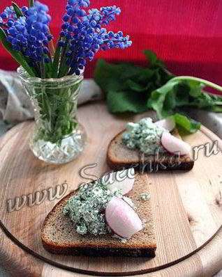 Тосты со сметаной