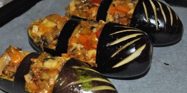 туфельки из баклажанов