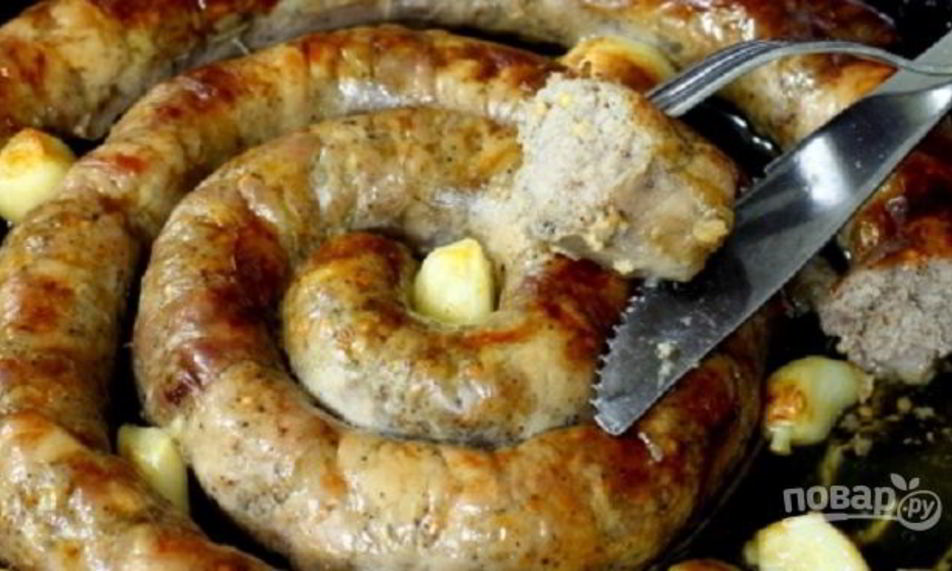 Рецепт украинской домашней колбасы