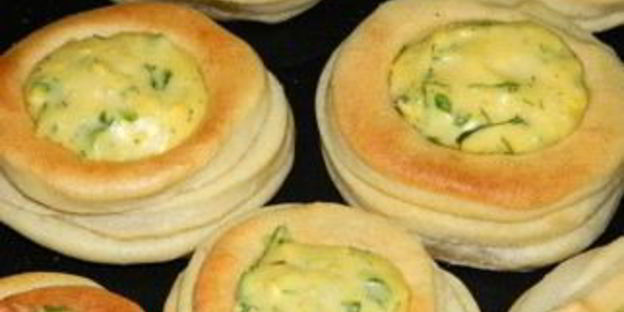 волованы с сыром