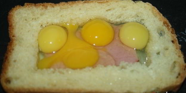 детская яичница малыши в домике