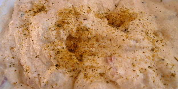 глазунья в съедобной сковородке