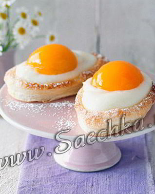 Пирожное Яичница