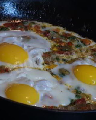 Шакшука еврейская яичница