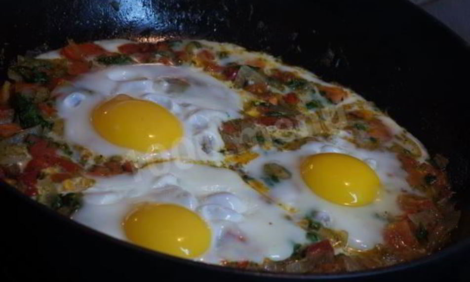Рецепт шакшуки еврейской яичница