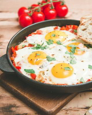 Шакшука с перцем