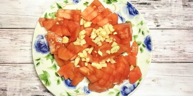 яичница на хлебе