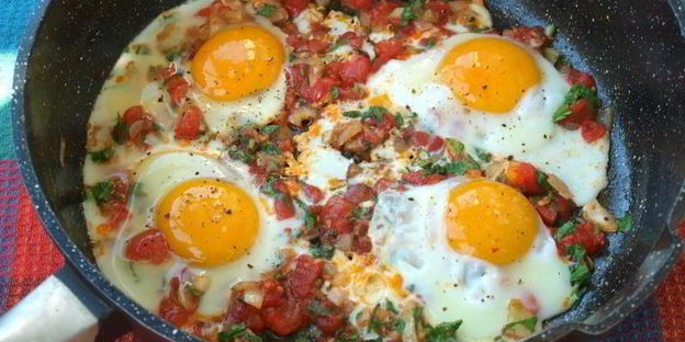 яичница по-грузински