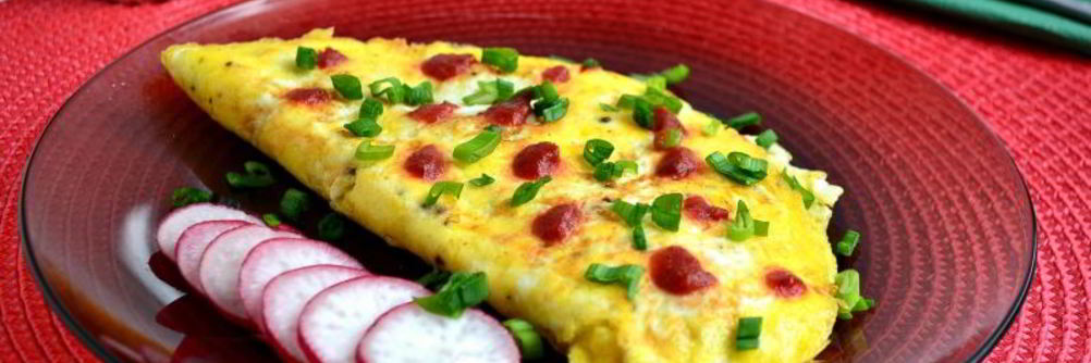 Яичница по-японски с сыром