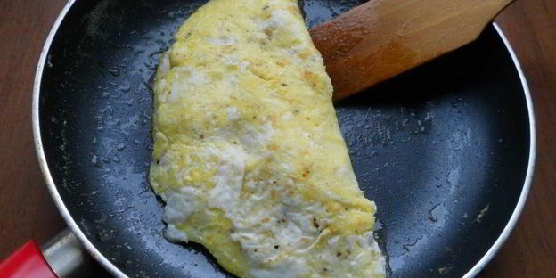 яичница по-японски с сыром