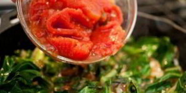 яичница с брынзой