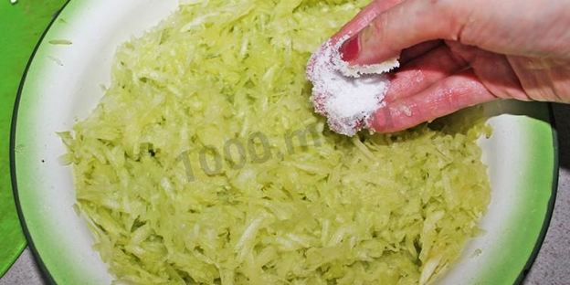 яичница с кабачками