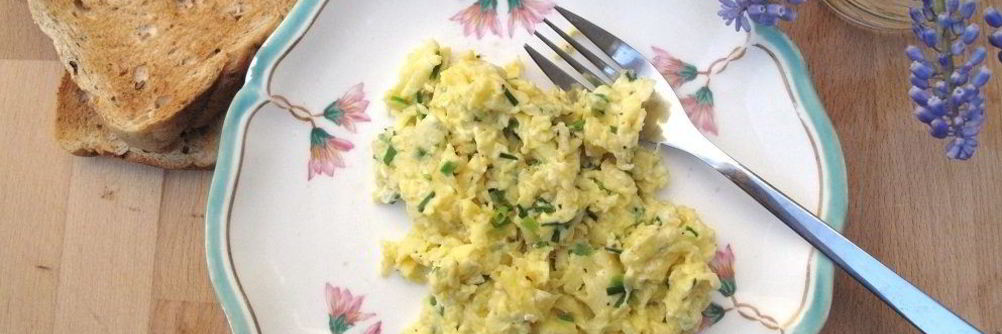 Яичница с капустой