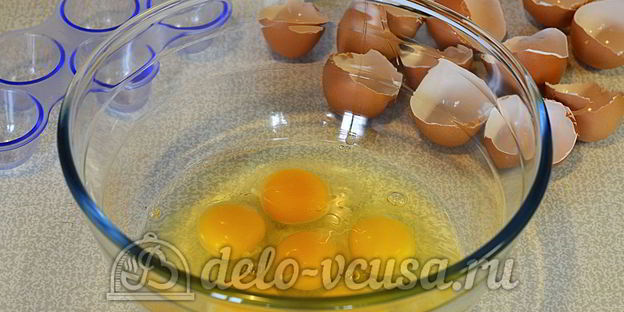 яичница с картофелем