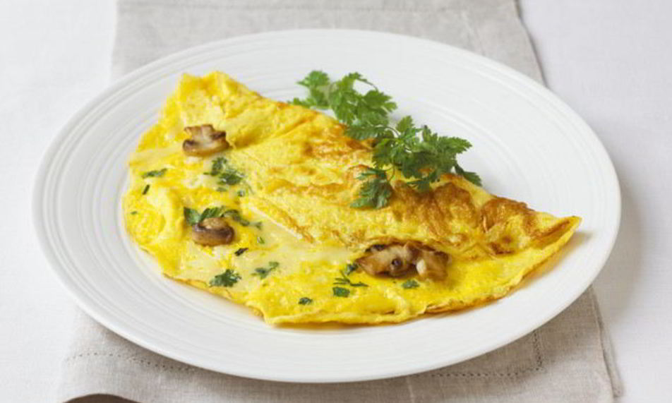 Рецепт яичницы с молоком